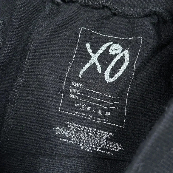 The Weeknd XO x P4K x Awge ASAP A$AP Rocky After Hours Sweat Shorts Mens  Small - Picture 4 of 5
